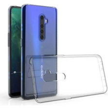 Prolysus Oppo Reno 2z Kamera Korumalı Şeffaf Kılıf + Ekran Koruyucu