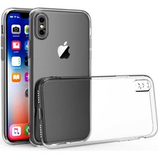 Prolysus Apple iPhone Xs Max 6.5 Kamera Korumalı Şeffaf Kılıf + Ekran Koruyucu