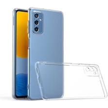 Prolysus Samsung Galaxy M52 Kamera Korumalı Şeffaf Kılıf + Ekran Koruyucu