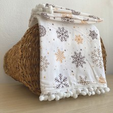 Lief Home Flanel ( Pazen ) Bebek Battaniyesi 100X115 | Çift Taraflı