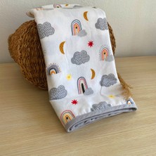 Lief Home Flanel ( Pazen ) Bebek Battaniyesi 100X115 | Çift Taraflı