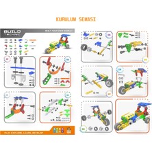 Sole Build Technic Set, 72 Parça Tak-Sök Buggy Araba Block Yapı Seti