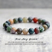 Alnis Atelier Hint Akiği Doğal Taş Bileklik