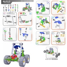 Sole Build Technic Set, 82 Parça Tak-Sök Forklift Block Yapı Seti