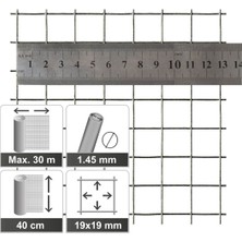 VİXPET Galvanizli Kafes Teli - Kümes Teli - Ufo Isıtıcı Ön Teli - Bahçe Teli / Farklı Uzunluklarda Seçenekli