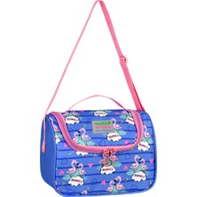 Waddell Lisanslı Çizgili Flamingo Desenli Beslenme Çantası
