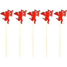 Parti Adresi Eros Çubuklu 8 Cm 6' Lı