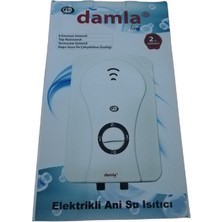 Damla Ideal Elektrıklı Şohben 3mt Kablolu Tam Takım Set