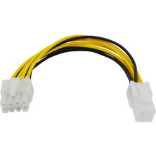 PrimeX Plus PX-4261 4 Pin To 8 Pin Psu Güç Çevirici, Anakrt 4pini 8 Pine Çevirici Kablo