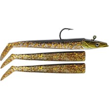 Sea Horse Sandeel Soft Lure 10 cm 14 gr Gold