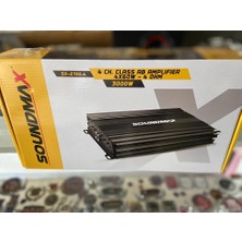 Soundmax SX-2700.4 3000W 4 Kanal Profesyonel Oto Anfi