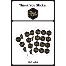 Lizpo Decor Thank You Sticker Etiket 3