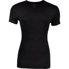 Özten 1007 Kısa Kol V Yaka Erkek Modal Fanila Tişört10