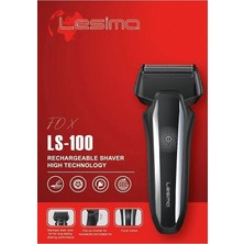 Lesima FOF-LS1000 Sakal Tıraş Makinesi Professional Çift Bıçak Lesima Fox