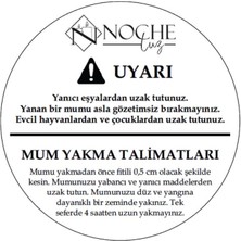 Black Vanilla Kokulu, Kapaklı Camda Dekoratif %100 Vegan Soya Mumu