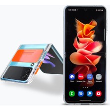 Zunhai Samsung Galaxy Z Flip3 5g Nane Yeşili Için Kayar Kamera Tasarım Kasası (Yurt Dışından)