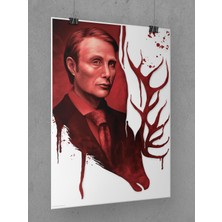 Hannibal Poster 45X60CM Afiş - Kalın Poster Kağıdı Dijital Baskı