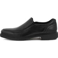 Ecco Deri Siyah Erkek Klasik Ayakkabı Helsinki 2 Santiago Slip On