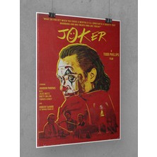 Joker Poster 45X60CM Afiş - Kalın Poster Kağıdı Dijital Baskı