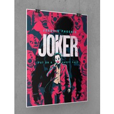 Joker Poster 45X60CM Afiş - Kalın Poster Kağıdı Dijital Baskı