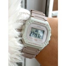 Casio Marka Pembe Silikon Kordon Işık Sensörlü Dijital Bayan Kol Saati