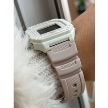 Casio Marka Pembe Silikon Kordon Işık Sensörlü Dijital Bayan Kol Saati