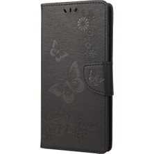 Zsunsky Galaxy S23 5g Için Kabartmalı Pu Kılıfı - Siyah (Yurt Dışından)