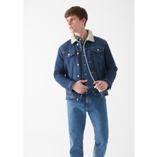 Mavi Frank 90s Koyu Mavi Jean Ceket 0115234989