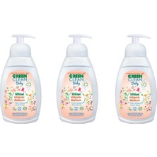 Green Clean U Green Clean Baby Organik Portakal Yağlı Köpük Sabun 450 ml X3'lü Paket