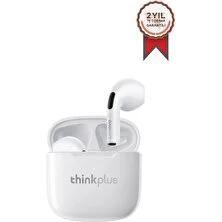 Lenovo Thinkplus Lp1 Yeni Versiyon Kablosuz Bluetooth Kulaklık Beyaz