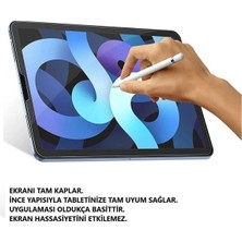 Furenfa iPad Air 4/5 Nesil 10.9 Inç Uyumlu Nano Teknoloji Kırılmaz Cam Ekran Koruyucu Kutulu