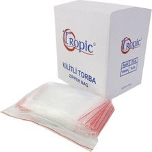 Yakutsan Tropic 10 Paket Kilitli Torba Kilitli Poşet 5x5 cm (2000 Li)