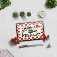 Decorita Cam Kesme Tahtası - Cam Kesme Tablası | Kitchen Queen |