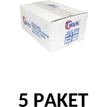 Yakutsan  Tropic 5 Paket Kilitli Naylon  Torba  17X23  Kilitli Poşet (300LÜ)