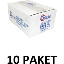 Yakutsan  Tropic 10 Paket Kilitli Naylon  Torba  17X23  Kilitli Poşet (300LÜ)