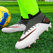 Suvan Erkek Futbol Ayakkabısı - Beyaz (Yurt Dışından)