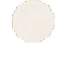 Porland Tide Altın Yaldız Düz Tabak 21CM 04ALM007273