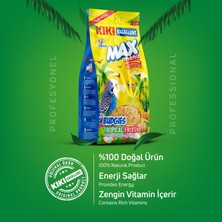 Kıkı Excellent Kuş Max Menu Budgies Tropical Fruity Tropikal Meyveli Muhabbet Kuşu Yemi 1000 Gr. KB312