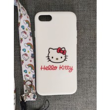 Iphone 7 / Iphone 8 / Iphone Se 2020 Hello Kitty Telefon Boyun Askılı Set