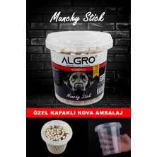 Algro Dana Yürekli Munchy Stick Çiğnemelik Yenilebilir 75 Adet / Kova Ambalaj