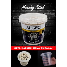 Algro Kuzu Işkembeli Munchy Stick Çiğnemelik Yenilebilir 75 Adet / Kova Ambalaj