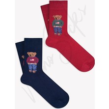 Mono Socks 4'lü Teddy Bear Çorap