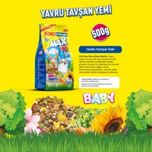 Kıkı Excellent Kemirgen Max Menu Baby Rabbits Yavru Tavşan Yemi 500 Gr. KG303