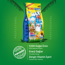 Kıkı Excellent Kemirgen Max Menu Baby Rabbits Yavru Tavşan Yemi 1000 Gr. KG304