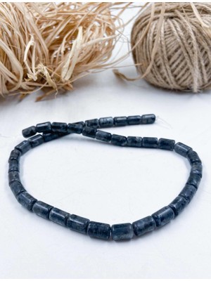 Mucize Taş Labradorit Kapsul Kesim Doğal Taş Dizi