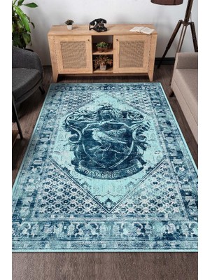Homshtag Ravenclaw Dokuma Tabanlı Yıkanabilir Kaymaz Harry Potter Film Halısı