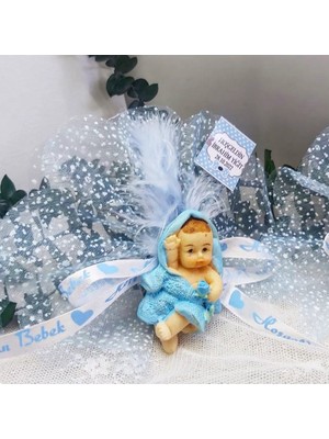 30 Adet Bornozlu Bebek Biblo Erkek Bebek Lik