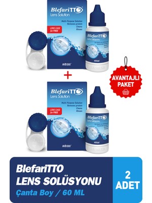 Blefaritto leens Solüsyonu 60 Ml 2 Adet