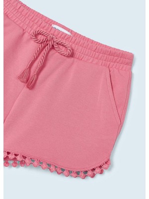 Mayoral Kız Çocuk Basic Şort Pembe 607