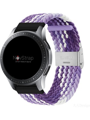 Novstrap Huawei Watch Gt3 Se ile Uyumlu Kordon Kayış (22MM) Flexible Elastik Örgü Kayış